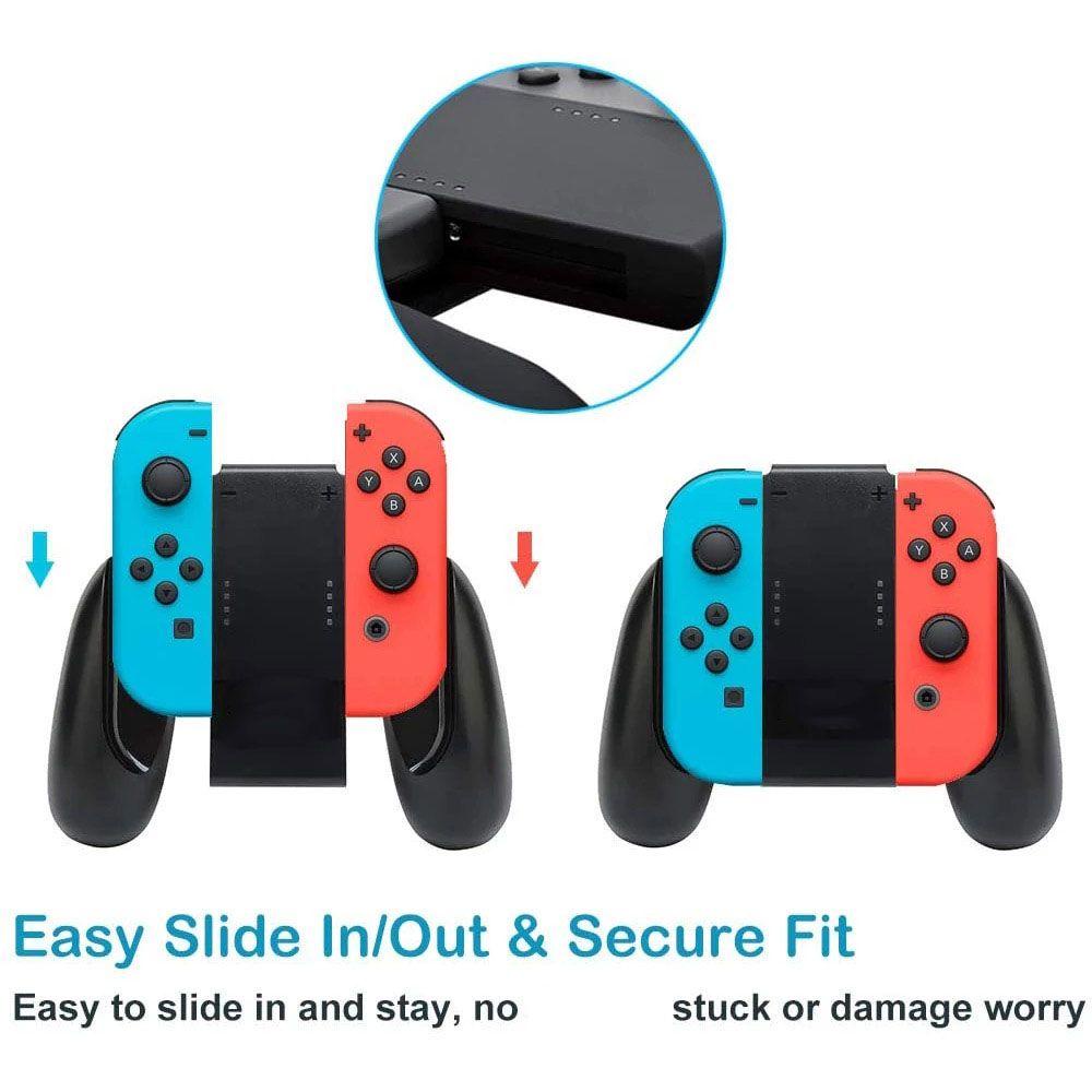 TOP Untuk Nintendo Switch Gaming Grip Game Controller Charger Charging Grip Grip Handle Charging