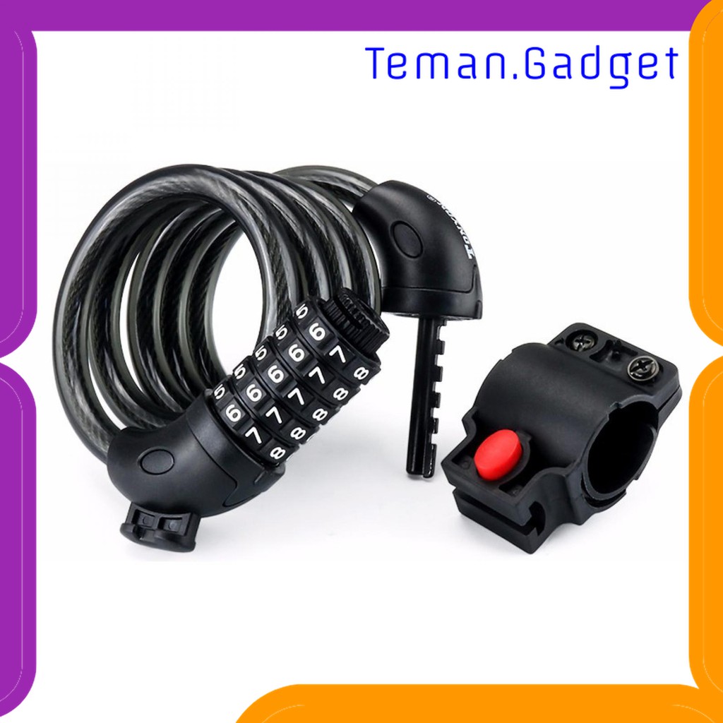 TG-IB112 TAFFGUARD GEMBOK SEPEDA KODE ANGKA 5 DIGIT - SJ008