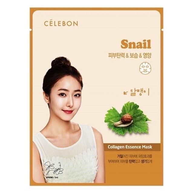 Celebon Ce Mask Snail 23 Gr / Sheet Mask / Masker Wajah