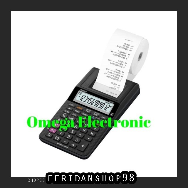 

BT591 CASIO HR 8 BEST TM - PRINTING CALCULATOR KERTAS STRUK KALKULATOR KERTAS BY FERIDANSHOP98