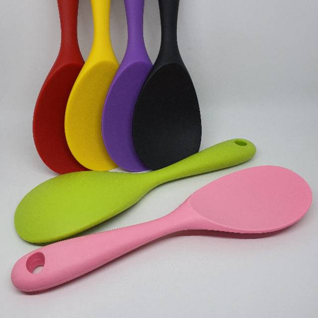 Silicone rice spoon / centong nasi / sendok nasi