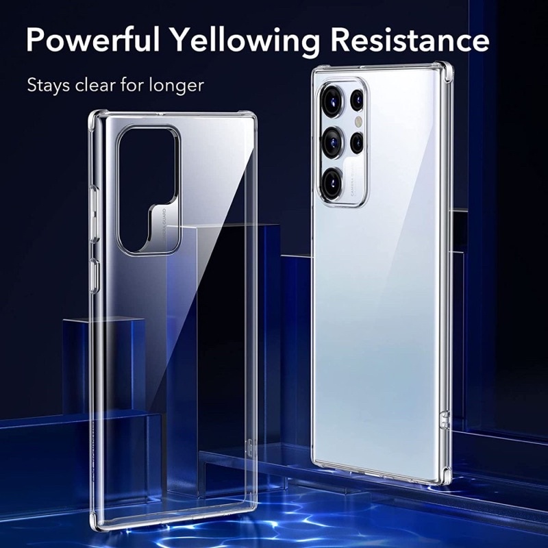 CLEAR CASE ANTI SHOCK FULL PROTECTION FOR SAMSUNG S22 S22+ S22 ULTRA HIGH PERFORMANCE SLIM AND LIGHT WEIGHT