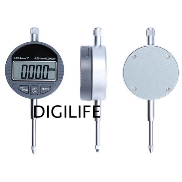 

Ready Stock Dial Indicator 0.001mm 0-12.7mm SYNTEK Digital Indikator 0.001 mm Test