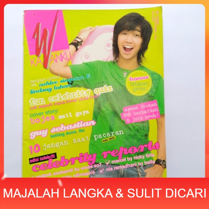 Majalah KAWANKU No.12 Sep 2005 Cover BOJES AFI Langka