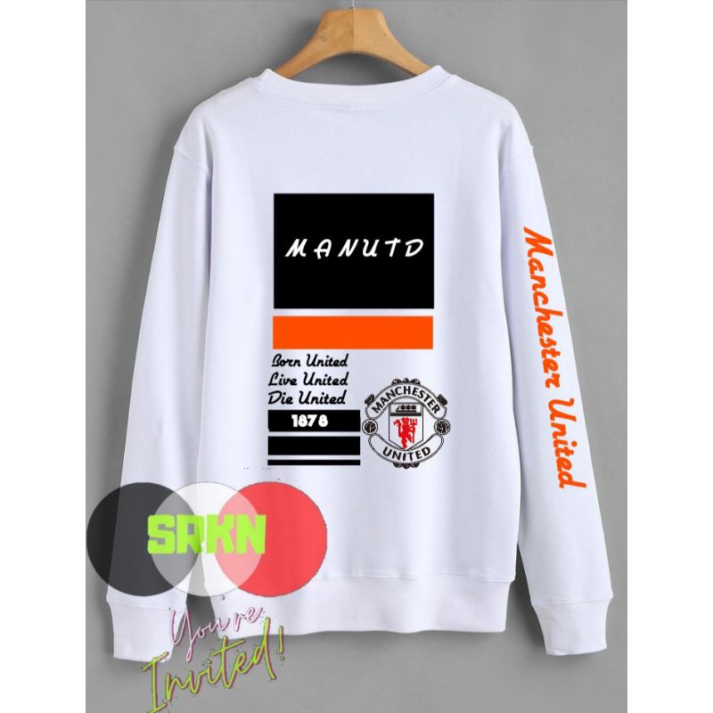 Crewneck bola sweater bola sweatshirt bola Manchester United