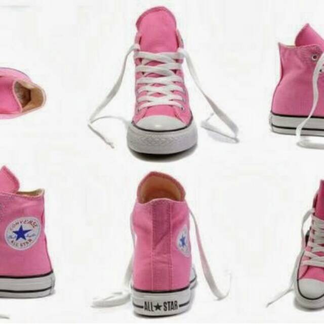 Converse high pink