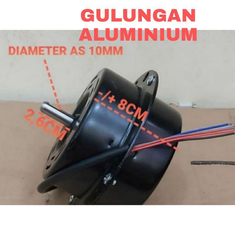 DINAMO KIPAS ANGIN REGENCY BALING2 BESI 14 -16 - 18 - 20 in  , GULUNGAN ALUMINIUM ya