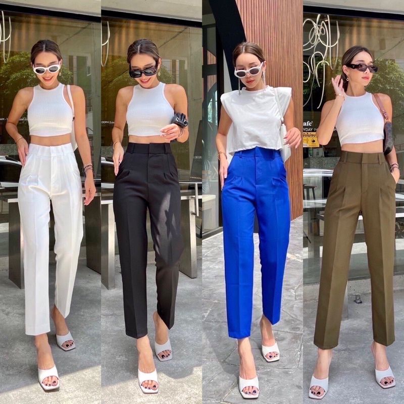 READY PROMTHONG AMANDA HW PANTS - CELANA WANITA PROMTHONG