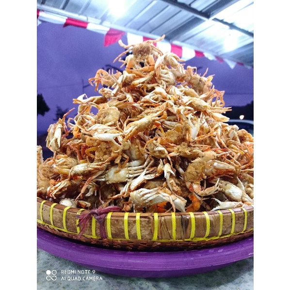 

Rajungan/kepiting crispy