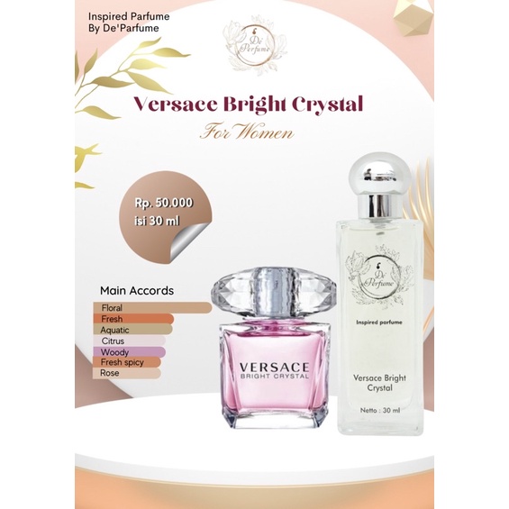 DEPARFUME - VERSACE BRIGHT CRYSTAL