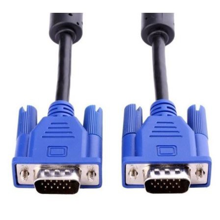 Kabel vga 10m male-male standard 720p Hd for pc laptop - Cable vga 15 pin 10 meter for tv monitor projector