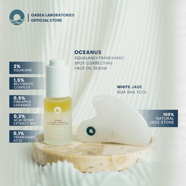Oasea Aging Backward Combo (Free Vitamin C Radiance Face Oil Serum 5 ml + Silk Headband) - Skincare Set for Anti Aging