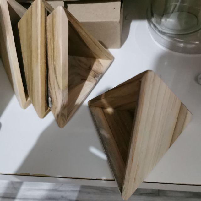 Ready 10cm Cetakan Bakcang Kuecang Kayu Jati 10cm Tanpa Alas