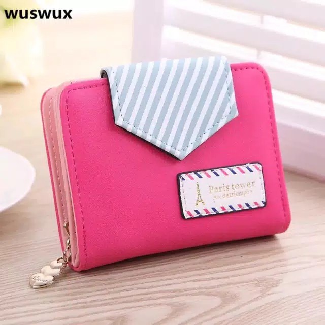 Charyatink - Dompet Lipat Wanita Kecil Import Simple