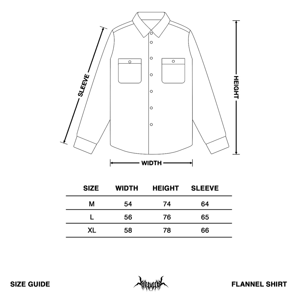 FLANNEL SHIRT | HUMAN TEARS | RED | YIKESALLDAY