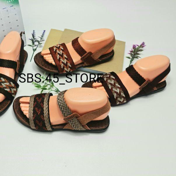 ➥ Let/Tali Belakang Elastis/Sandal Wanita Rajut Adesa Turki Selop Sakura. ➺