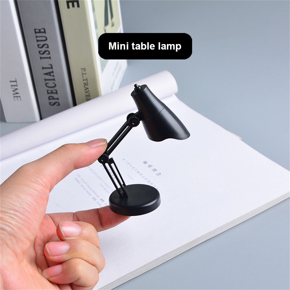 ღ Mini Lipat Meja Lampu Led Night Membaca Buku Lampu Rumah Kamar Komputer Notebook Laptop Desk Malam Lampu mata Perlindungan