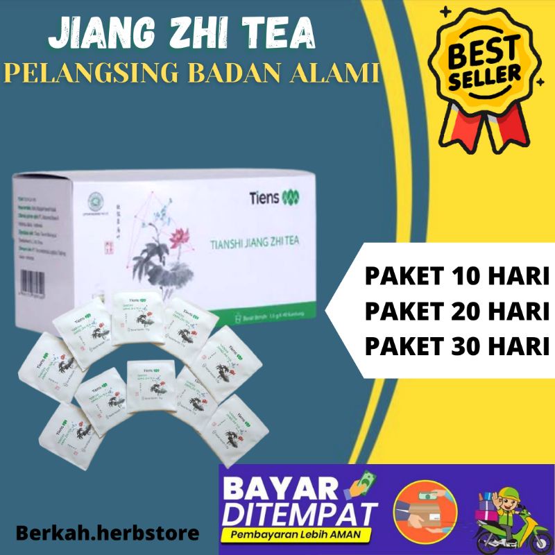 

[COD] JIANG ZHI TEA|| TEH PELANGSING BADAN ALAMI||