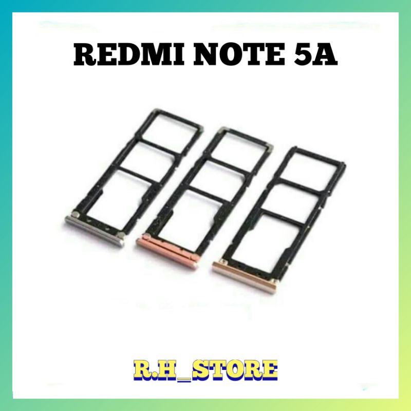 SIMTRAY SIMCARD SLOT KARTU XIAOMI REDMI NOTE 5A ORIGINAL