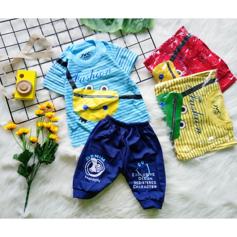 Grosir jvc kids warna 3-12m @21000 x3pcs