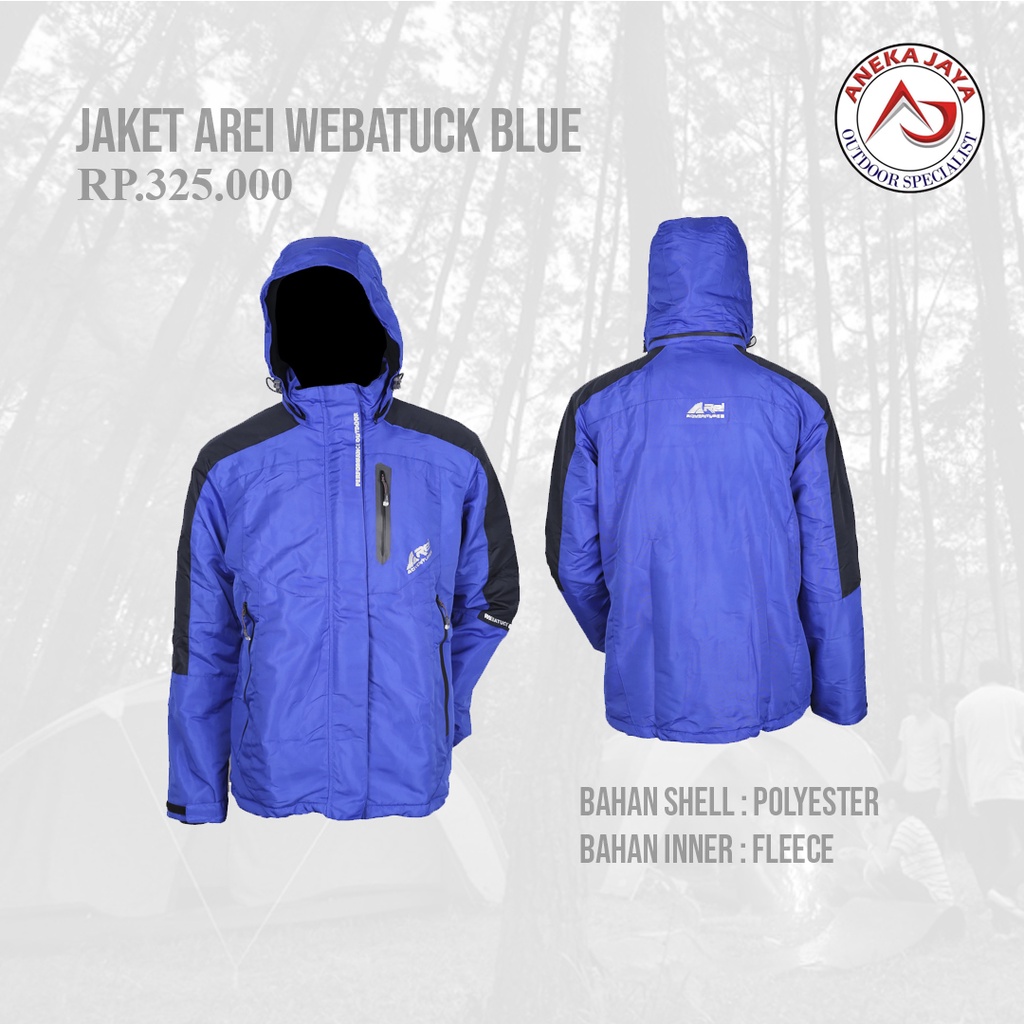 JAKET AREI WEBATUCK BLUE