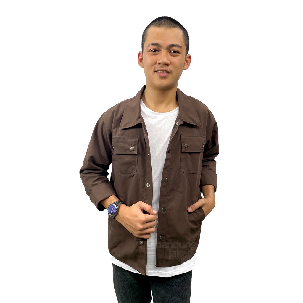 Trucker Jaket Original II Jaket Semi Parka Pria &amp; Wanita II Kemeja Kasual Outdor Sz M - XXL ( Tersedia Sz Anak)