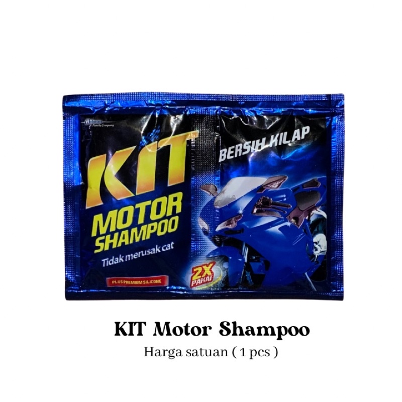 KIT Motor Shampoo 15ml | KIT Shampoo Sachet | Kit Motor Shampoo Sachet 15ml