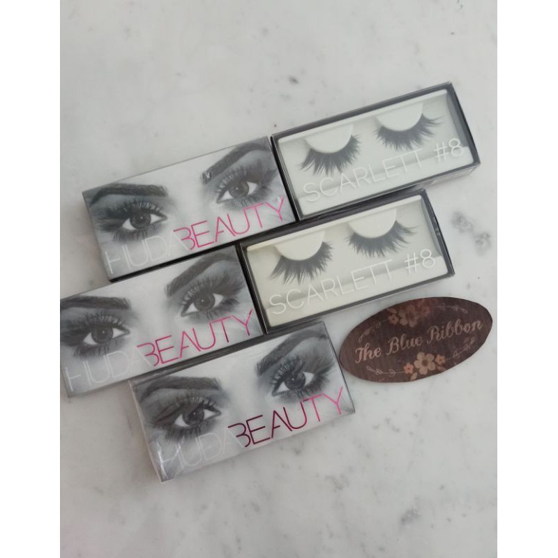 HUDA BEAUTY SCARLETT #8 FALSE LASHES