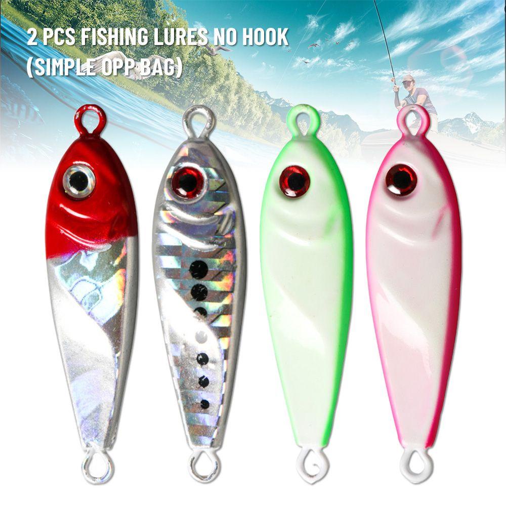 Preva Metal Fishing Lure no hook Top 20g 5cm Warna Warni Pengecoran Timah