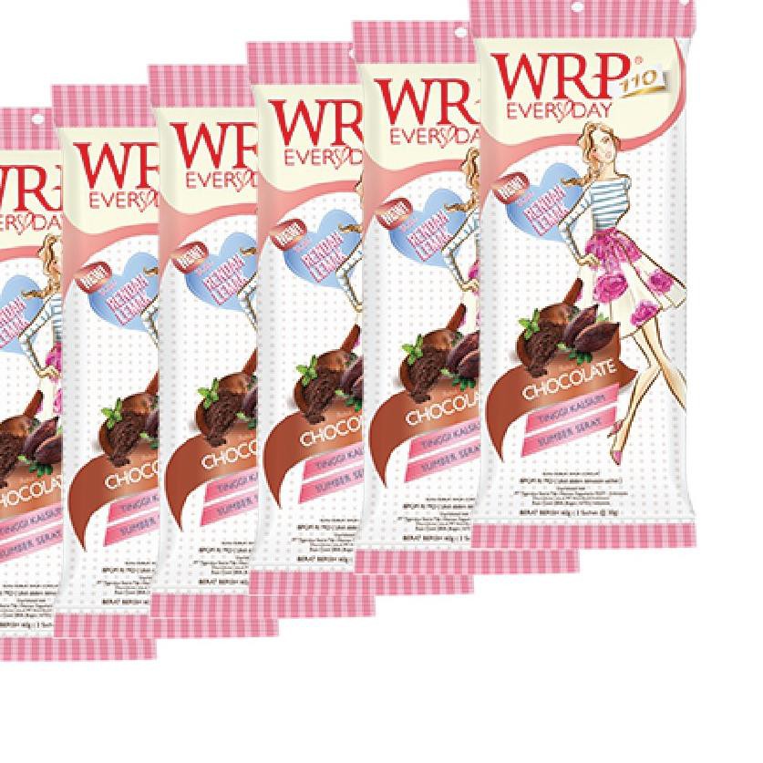 

WRP Low Fat Milk Chocolate Bundling 60G - 6 PcsNo.(A45B56)