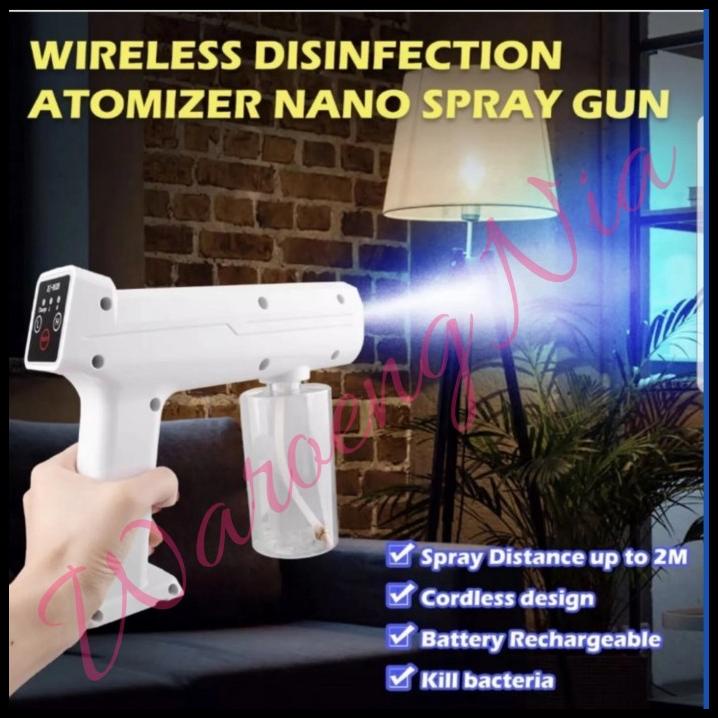 Uv Sprayer Disinfectant Gun Portable Sterilizer Desinfektan Gun Gmt-77
