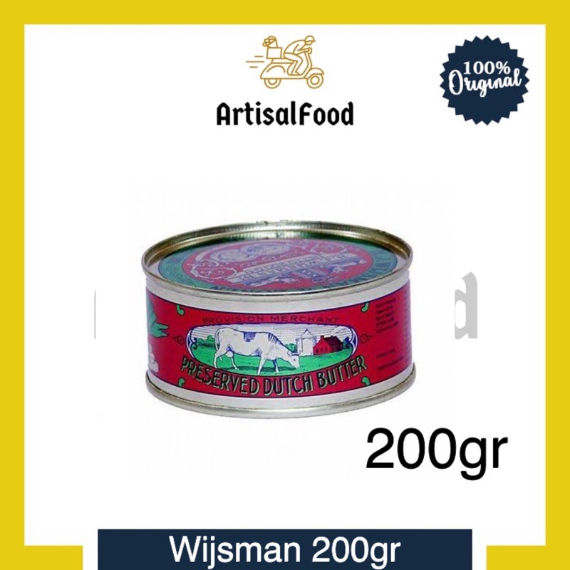 

KALENG WIJSMAN BUTTER 200 GR Mentega wisman wisjman