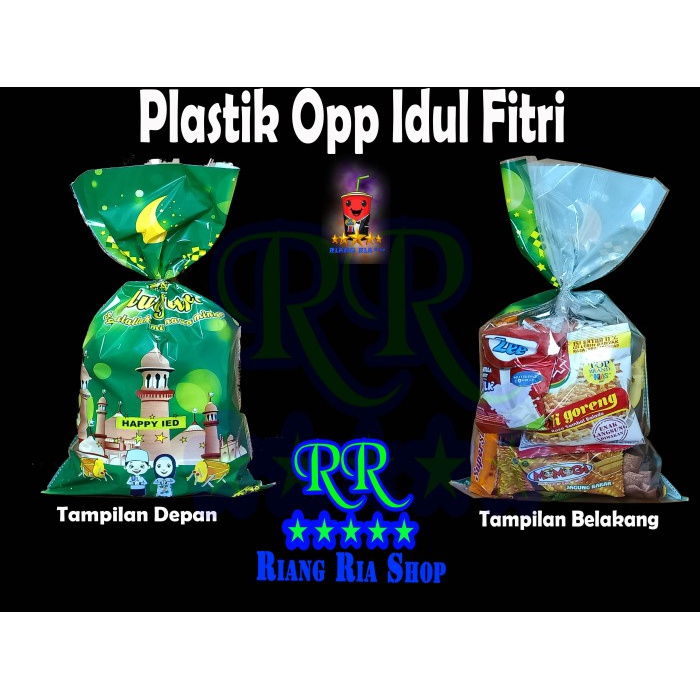 

Plastik Opp Eid Fitri @12 Pcs - Plastik Parcel - Goodie Bag Idul Fitri 056