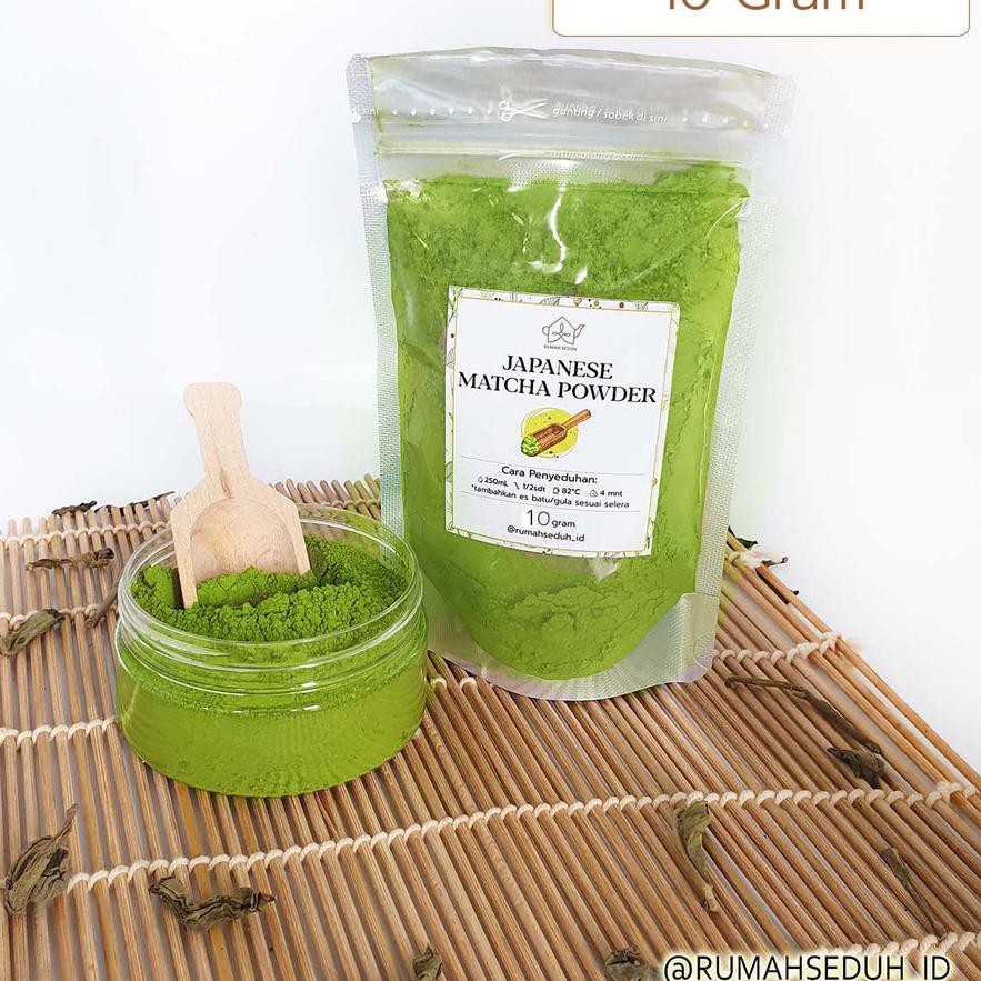 

Terbaruϟday 10gr Matcha Powder / 100% Premium Japanese Pure Matcha Powder / Asli Import Jepang