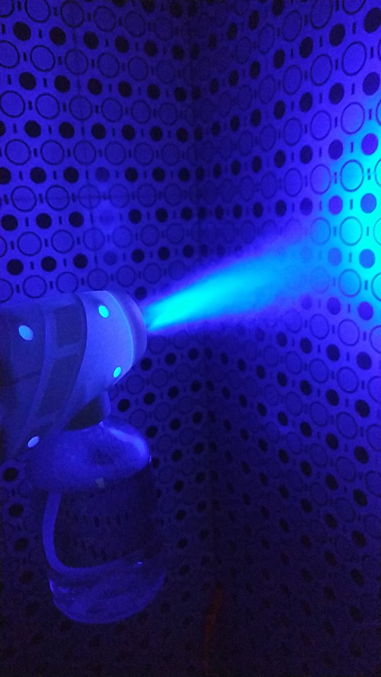 (ready Stock & Fast Shipping > 800ml Mesin Disinfektan Nano Spray Wireless Dengan Lampu Biru