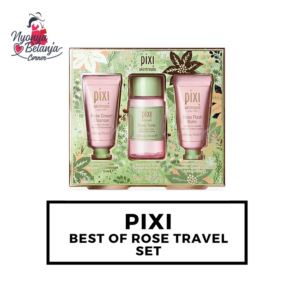 Jual PIXI BEAUTY BEST OF ROSE TRAVEL SET ( NO BOX ) Shopee Indonesia