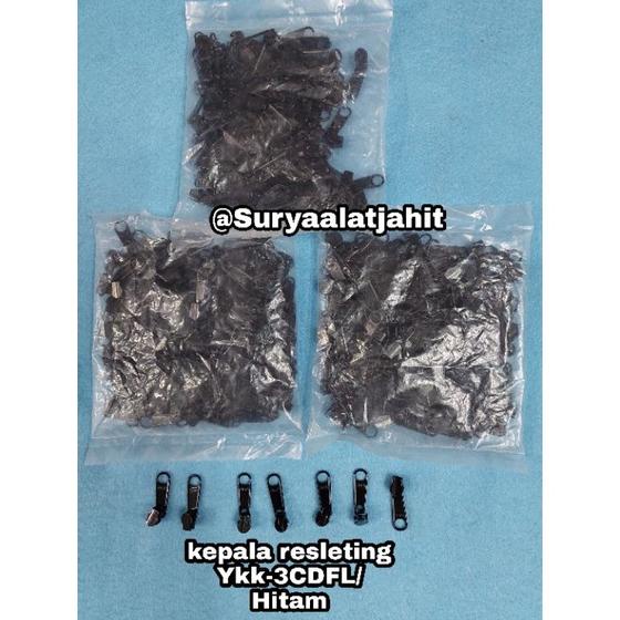 ℮ Kepala Resleting YKK no.3CF-DFL(model jaket) =rp.38.500/100pcs Ω