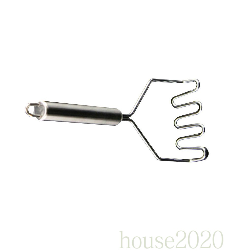[house2020]Stainless Steel Potato Masher Practical Kitchen Gadgets Potato Ricer Press