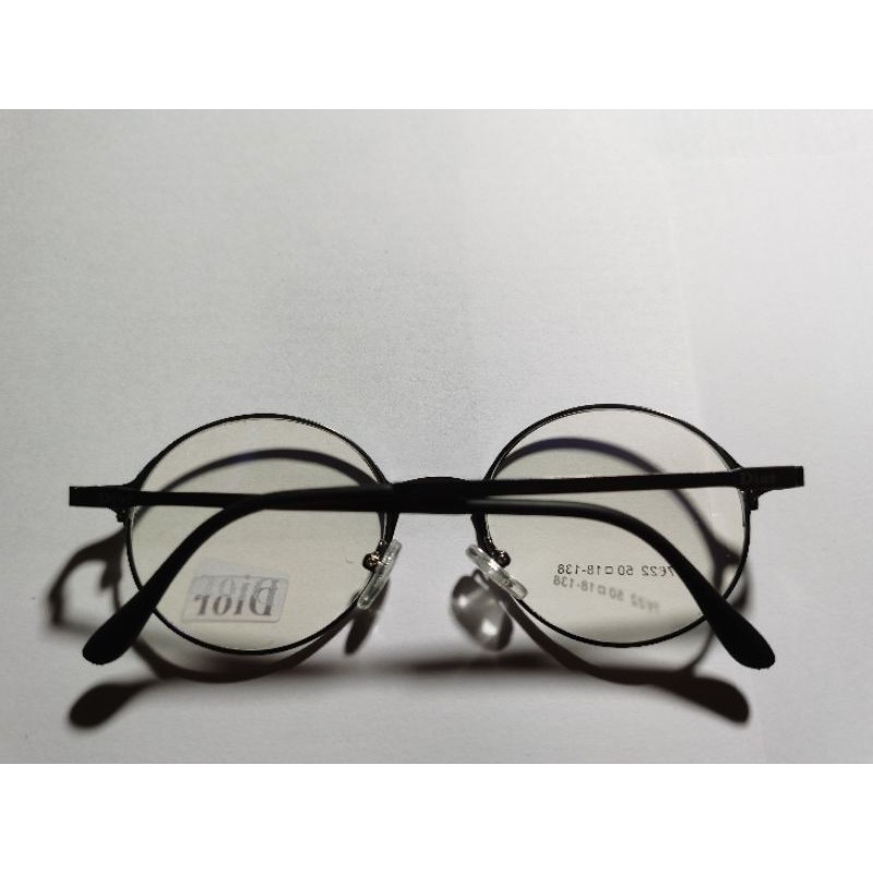 Frame Kacamata Bulat Besi