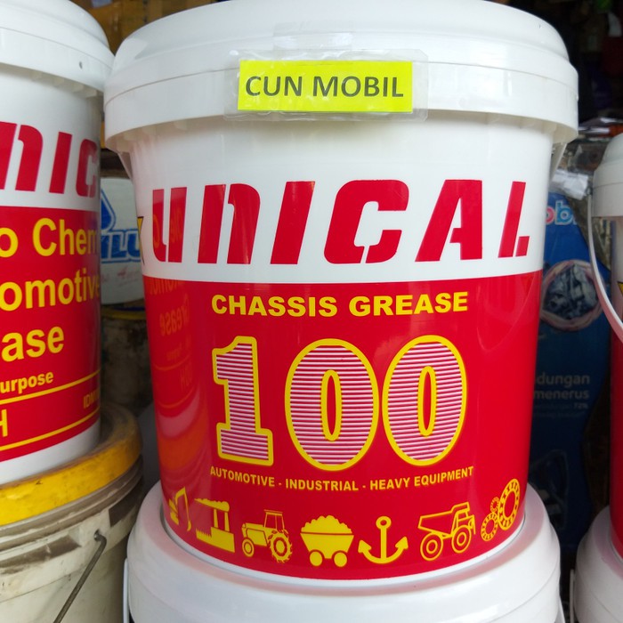 Gemuk Grease Unical Chassis Grease 100 13 KG SUNMOBIL