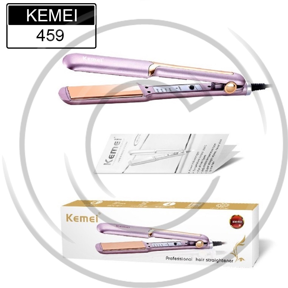 KEMEI / KM-459 / Catokan Pelurus / Pengeriting Rambut / Hair Straightener - CO