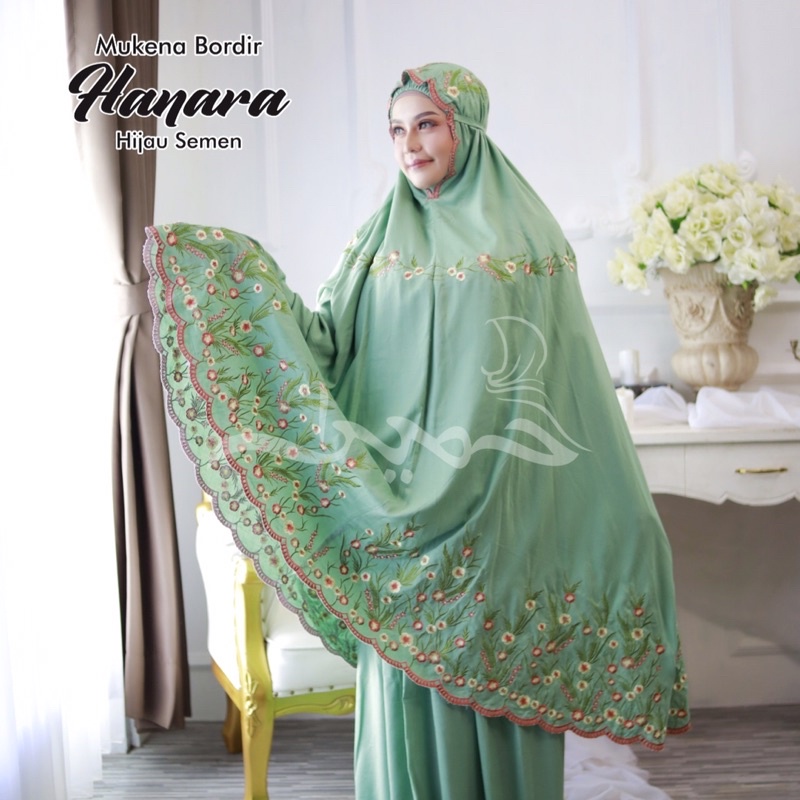MUKENA TERLARIS 2021 / MUKENA HANARA / MUKENA BORDIR TERFAVORIT / VIRAL / TERBARU