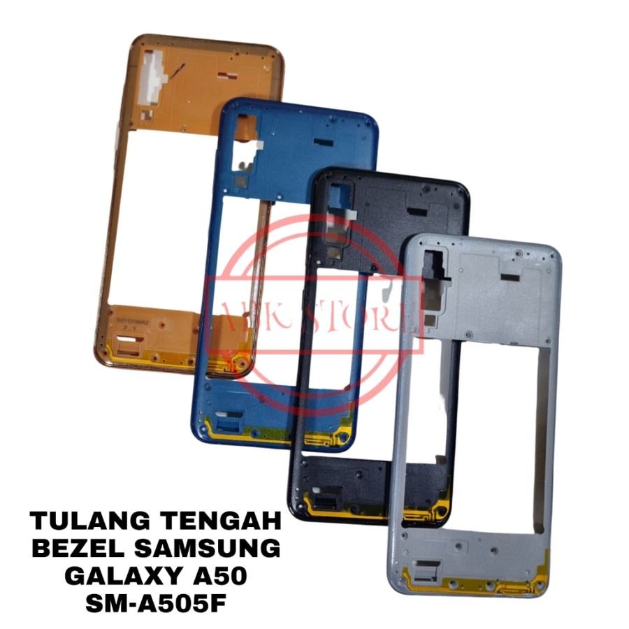 BEZZEL BEZEL / TUTUP MESIN SAMSUNG A50 A505F RANGKA MESIN