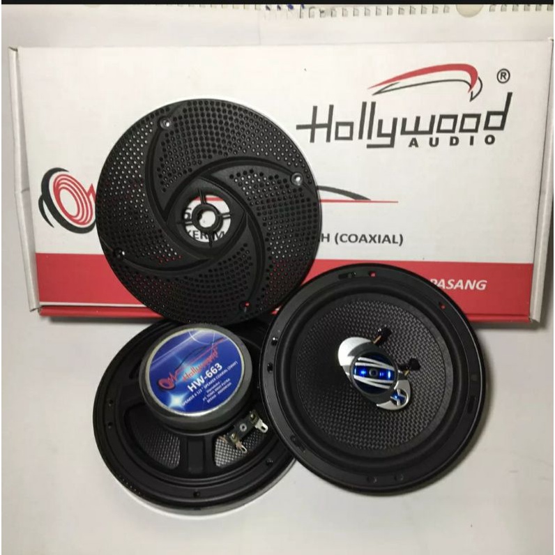 Speaker coaxial 6inch HOLLYWOOD HW-663