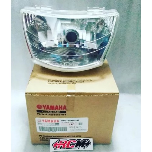 REFLEKTOR REFLECTOR LAMPU DEPAN HEAD LAMP F1ZR FIZR FIZ-R ORI ORIGINAL STANLEY YAMAHA 4WH-H430A-00