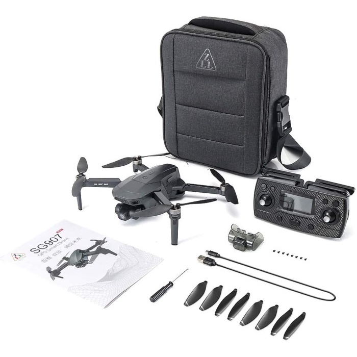 {adenastore} SG907 MAX GPS 5G 3 Axis EIS Gimbal 4K Camera Brushless Drone V F11 Pro - 1 batre Berkua