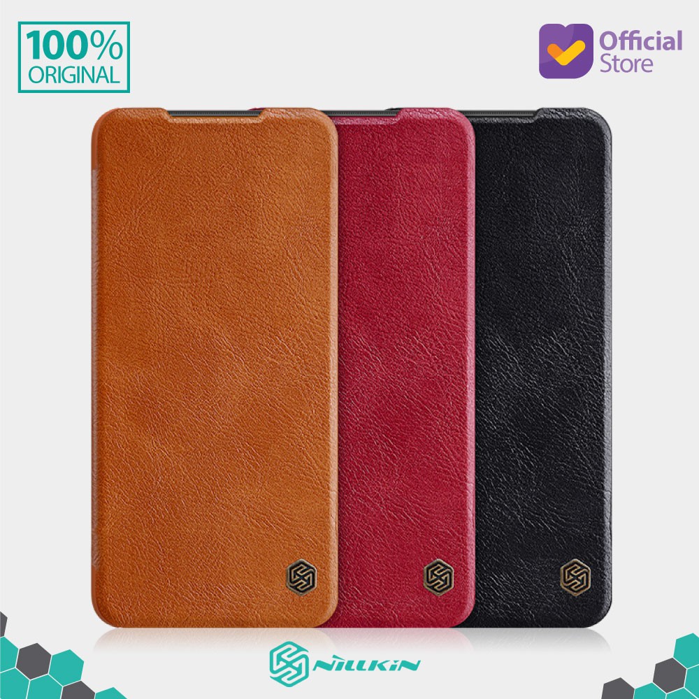 Case Xiaomi Redmi Note 9 Pro Nillkin Qin Leather Flip