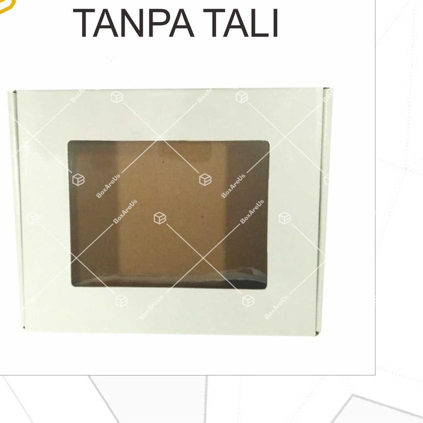 

raBox. Kemasan. Packaging. Dus. Souvenir Box. Gift Box - 370704 White+Mika (10pc) ra No.(A13B24)