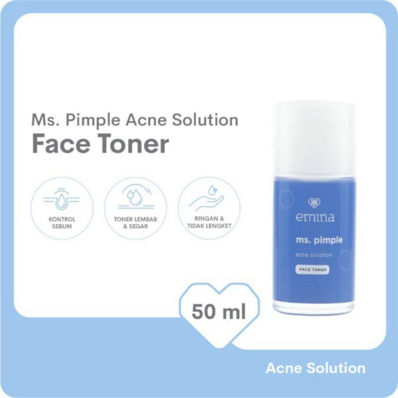 Emina Ms. Pimple Acne Solution Face Toner