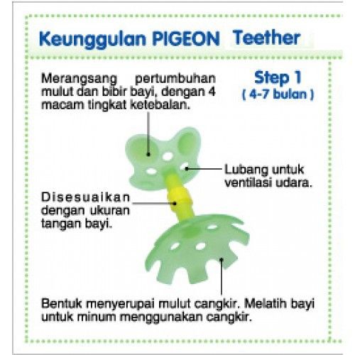 Pigeon Teether Step 1